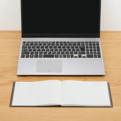 Agenda mensuel et hebdomadaire 2026 - Format B6, Noir