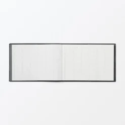 Agenda mensuel et hebdomadaire 2026 - Format B6, Noir