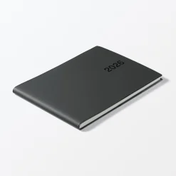 Agenda mensuel et hebdomadaire 2026 - Format B6, Noir