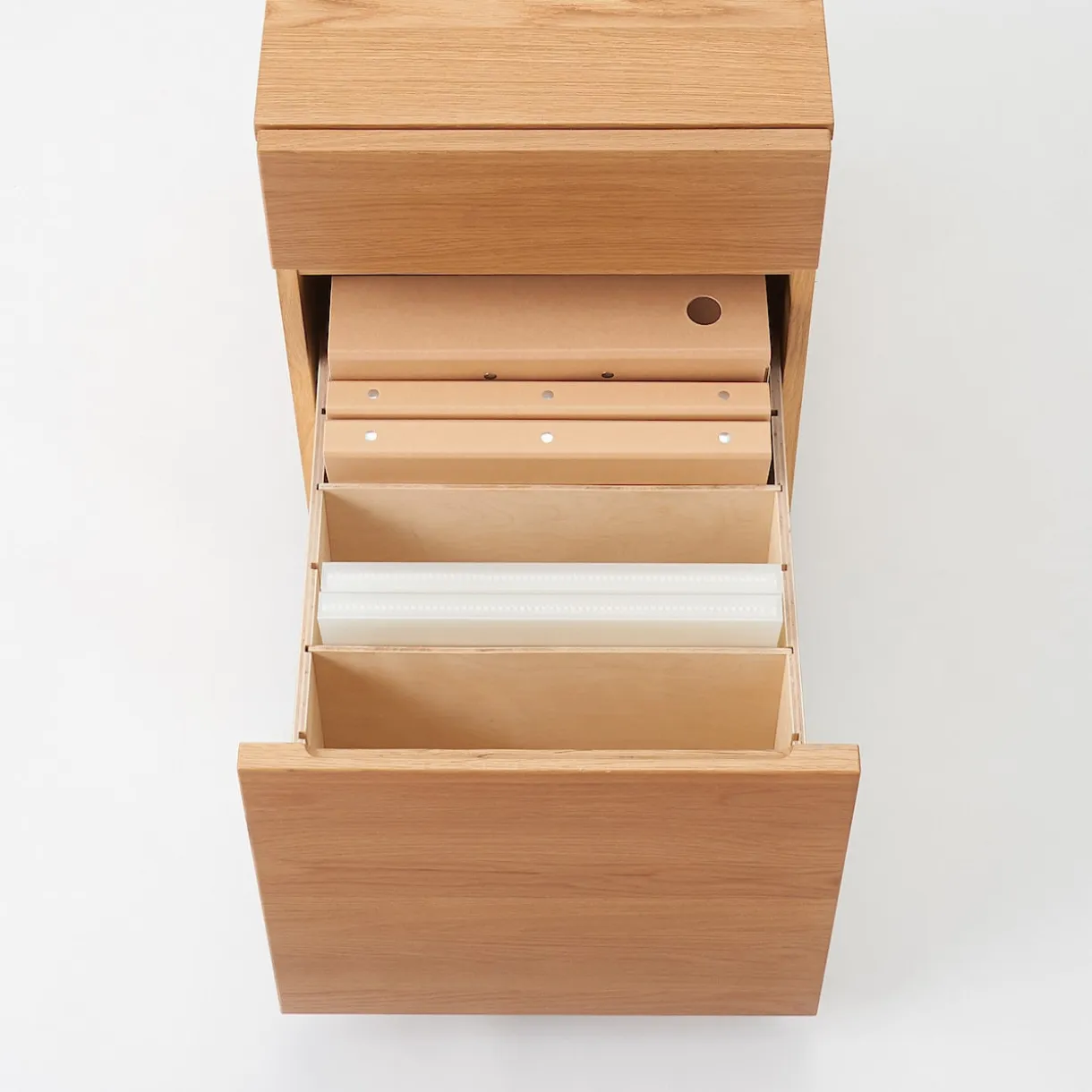 Armoire de bureau en bois de chêne