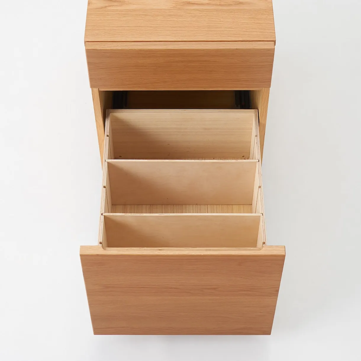 Armoire de bureau en bois de chêne