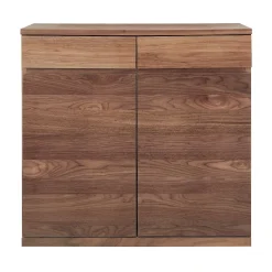 Armoire en noyer avec tiroirs