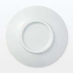 Assiette en porcelaine Hasami - Motif rayures éventail, Petite