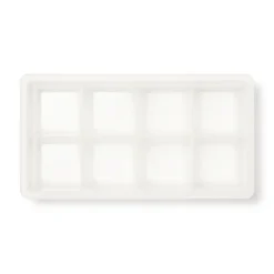 Bac à glaçons en silicone carré