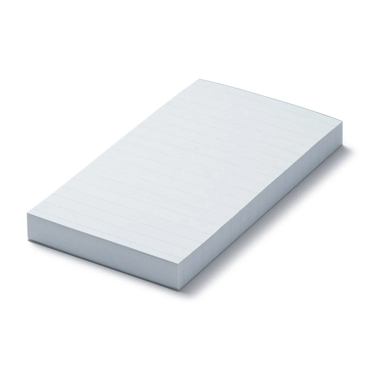 Bloc-notes coloré à lignes horizontales, Grand