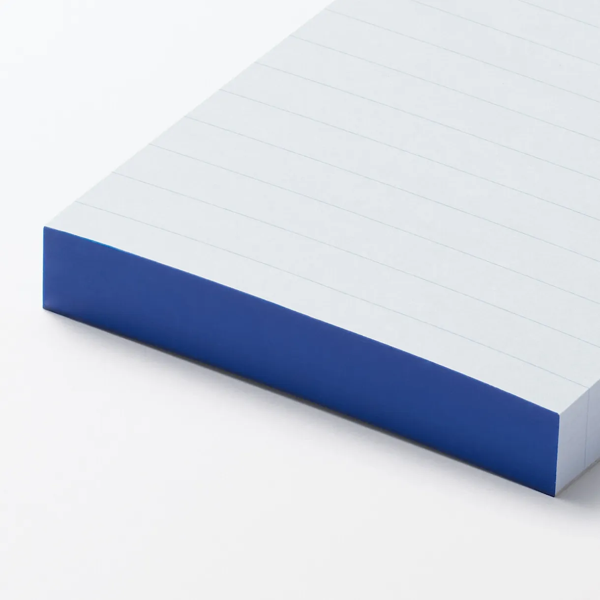 Bloc-notes coloré à lignes horizontales, Grand