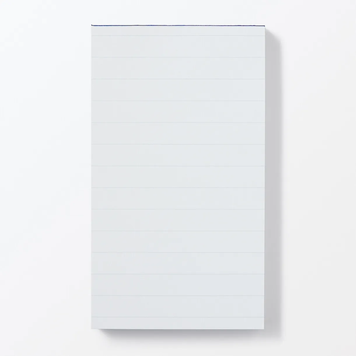 Bloc-notes coloré à lignes horizontales, Petit