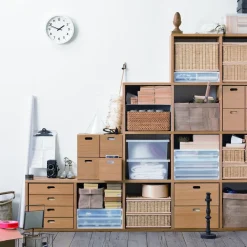 Bloc‐tiroir en chêne ‐ 4 tiroirs horizontaux (Dont Eco‐part. 0,82 €)