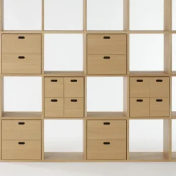 Bloc‐tiroir en chêne ‐ 4 tiroirs (Dont Eco‐part. 0,82 €)
