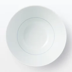 Bol à riz en porcelaine Hasami - Motif rayures, Grande