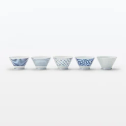 Bol à riz en porcelaine Hasami - Motif arabesque, Grande