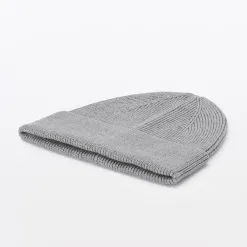 Bonnet en coton et soie