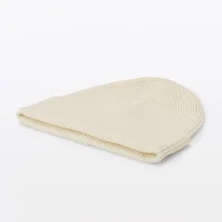 Bonnet en coton et soie
