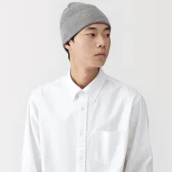 Bonnet en coton et soie