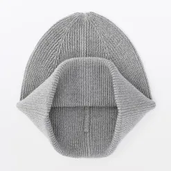 Bonnet en coton et soie