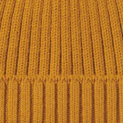 Bonnet unisexe en laine côtelée antidémangeaisons