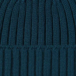 Bonnet unisexe en laine côtelée antidémangeaisons