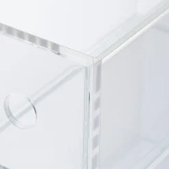 Boîte acrylique 3 tiroirs L8.6X P17X H25.2cm