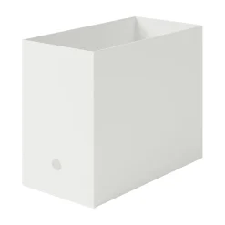 Boîte archive grise large en PP L15X P32X H24cm