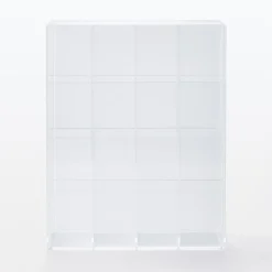 Boîte de collection en acrylique - 4 x 4