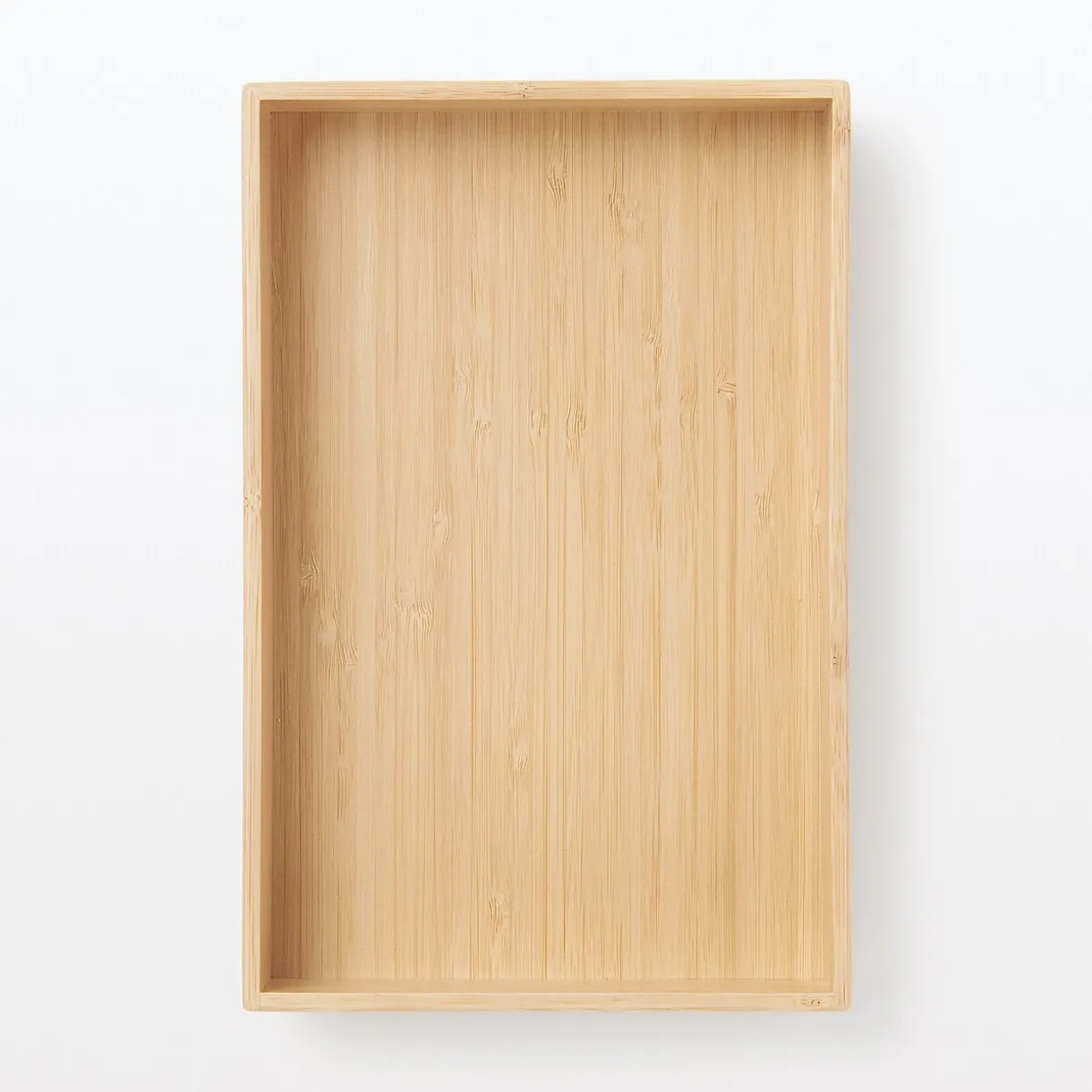 Boîte de rangement en bambou L17X P26X H5.5cm