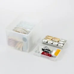 Boîte de rangement ouverte en PP ‐ 50.5cm  L