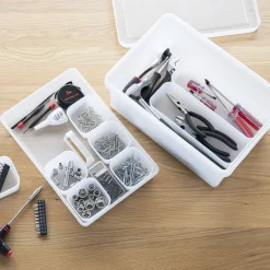 Boîte de rangement ouverte en PP ‐ 25cm  S