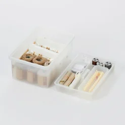 Boîte de rangement ouverte en PP ‐ 25cm  S