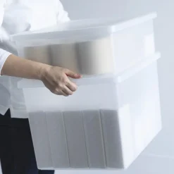 Boîte de rangement ouverte en PP ‐ 50.5cm  S