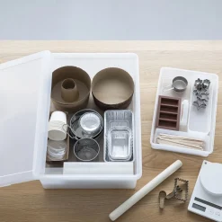 Boîte de rangement ouverte en PP ‐ 50.5cm  S