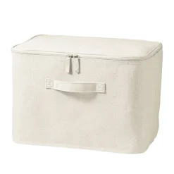 Boîte de rangement souple avec couvercle rectangle L37X P26X H26cm