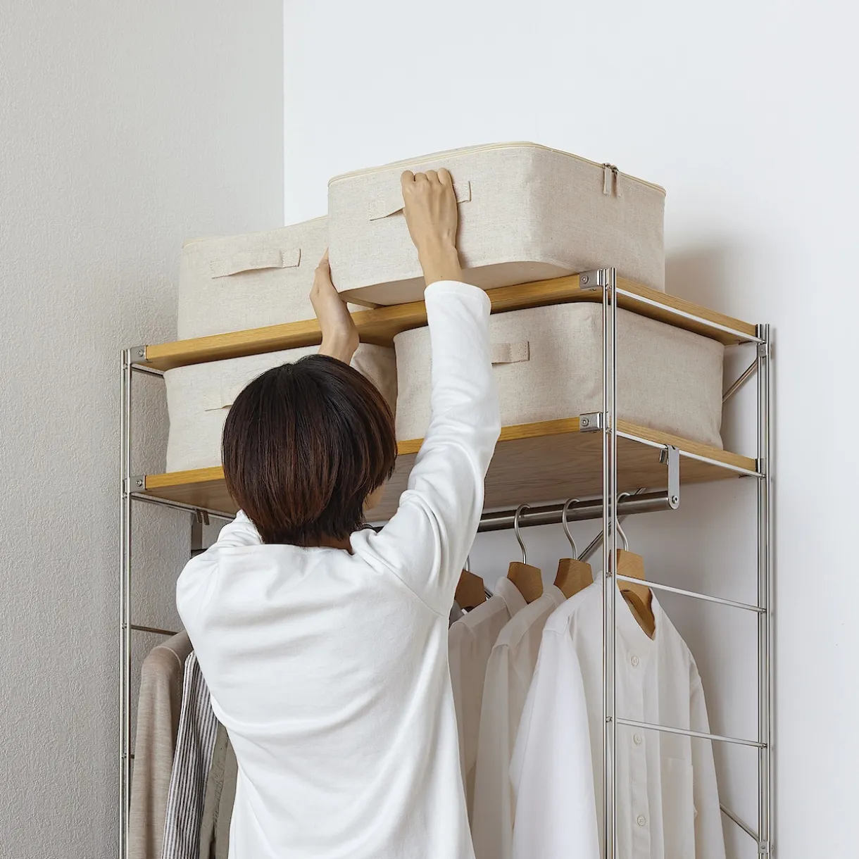 Boîte de rangement souple L35X P35X H16cm