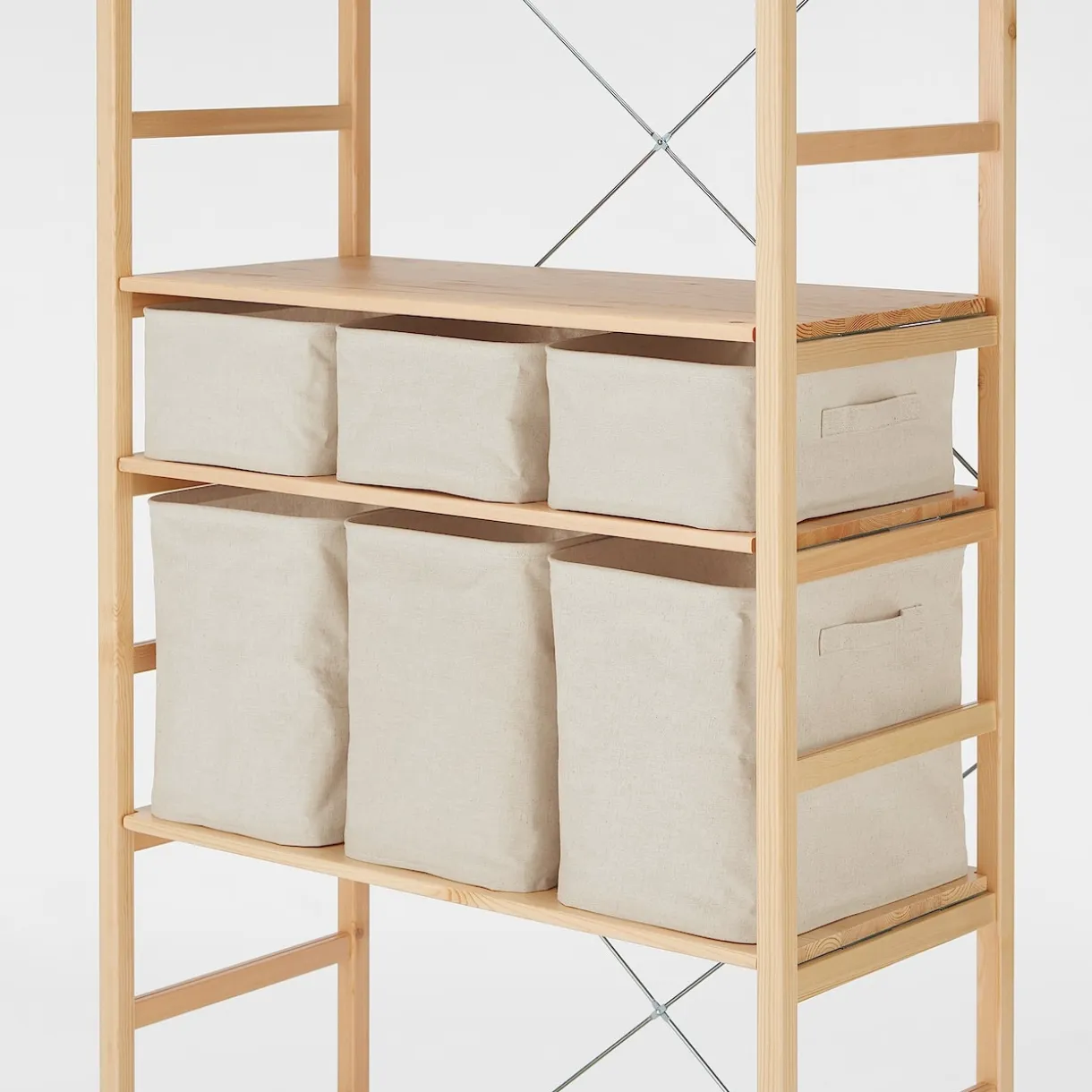 Boîte de rangement souple rectangle L37X P26X H16cm