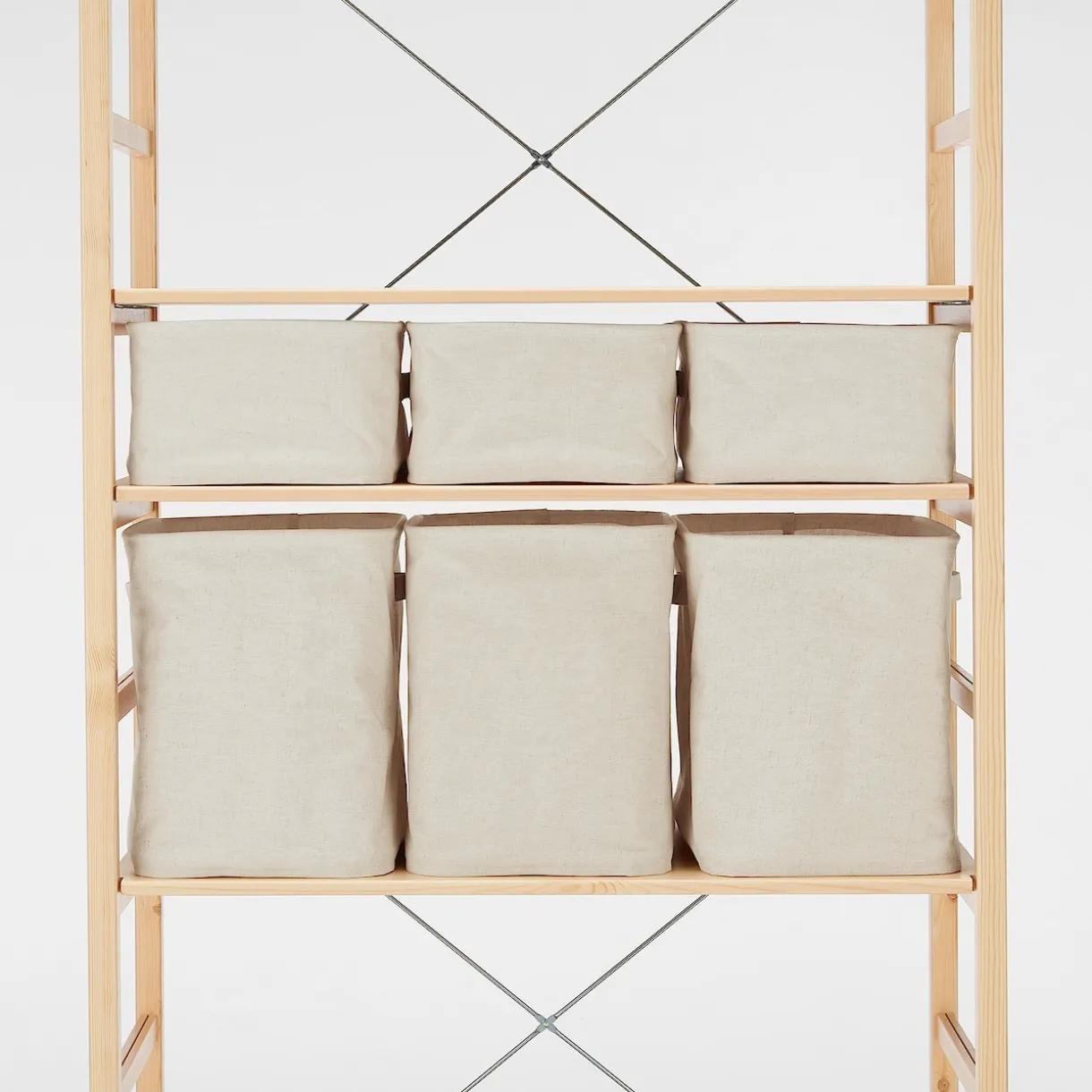 Boîte de rangement souple rectangle L37X P26X H16cm