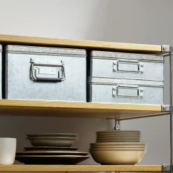 Boîte en métal galvanisé L