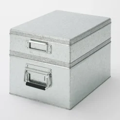 Boîte en métal galvanisé L