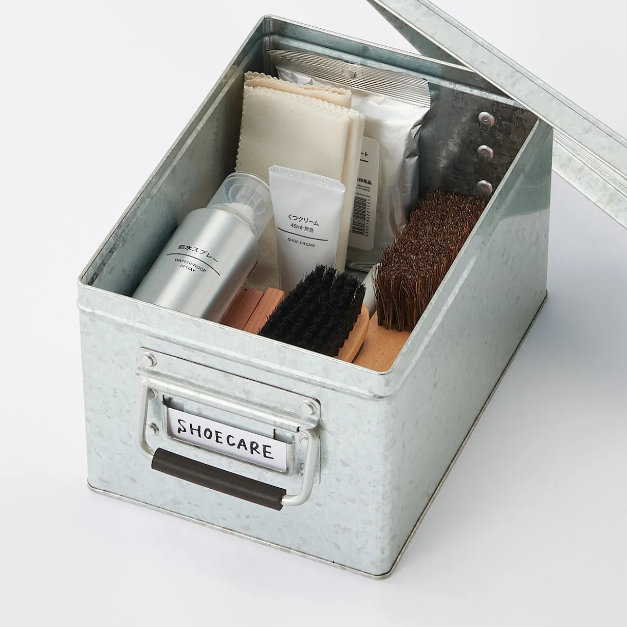 Boîte en métal galvanisé L19X P29X H16cm