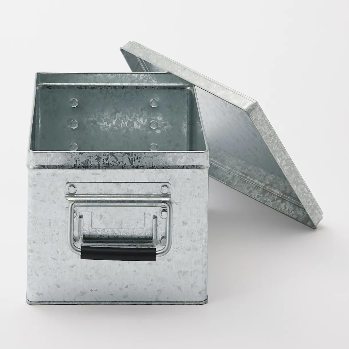 Boîte en métal galvanisé L19X P29X H16cm