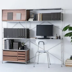 Boîtes archives biais A4 en kraft (Lot de 5)