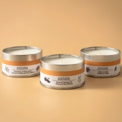 Bougie Métal ‐ Ambre et sauge