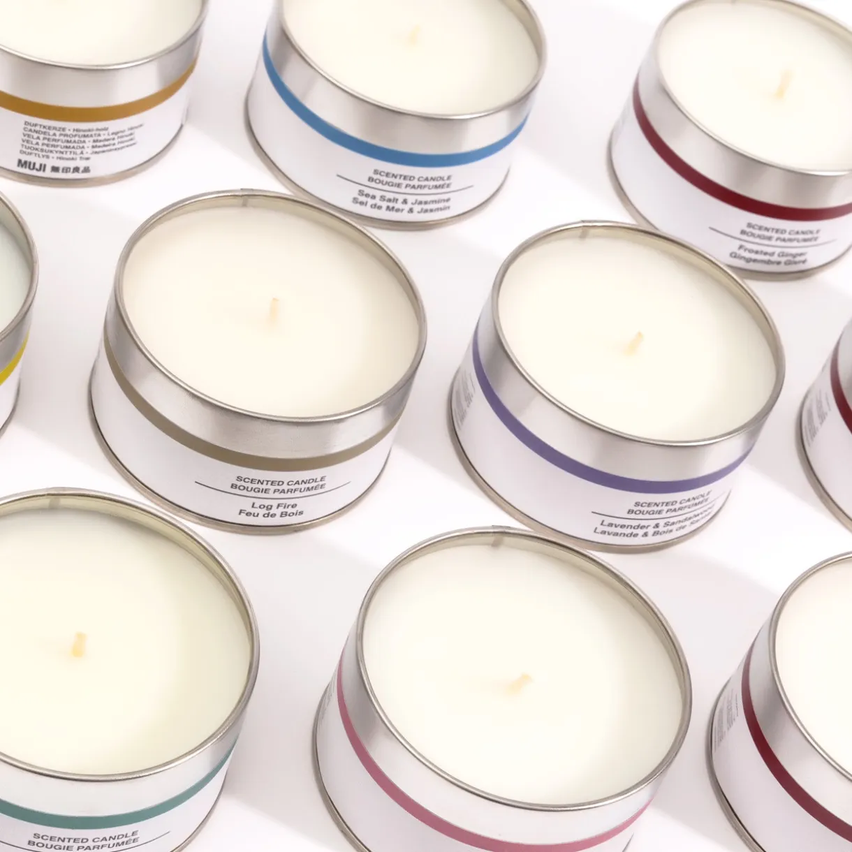 Bougie Métal ‐ Fleur d'oranger et yuzu