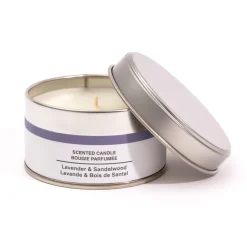 Bougie Métal ‐ Lavande, bergamote, bois de santal