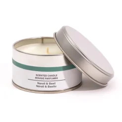 Bougie Métal  ‐ Néroli et Basilic