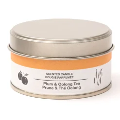 Bougie Métal ‐ Prune et thé Oolong