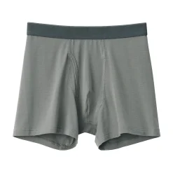Boxer avec ouverture frontale en lyocell pour homme.