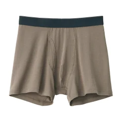 Boxer avec ouverture frontale en lyocell pour homme.