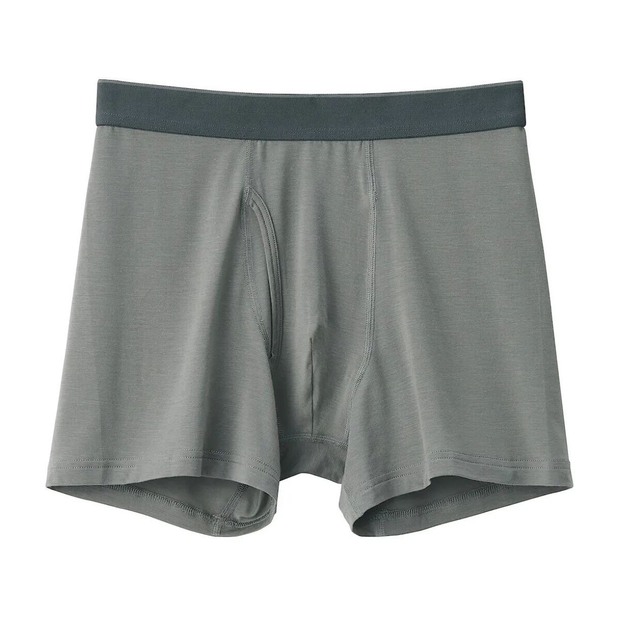 Boxer avec ouverture frontale en lyocell pour homme.