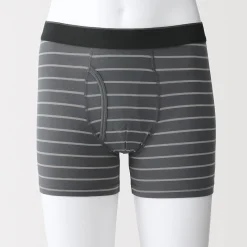 Boxer avec ouverture frontale en lyocell pour homme