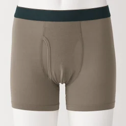 Boxer avec ouverture frontale en lyocell pour homme