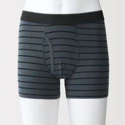 Boxer avec ouverture frontale en lyocell pour homme